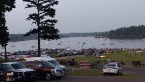 Lake Hawkins Fireworks 2019