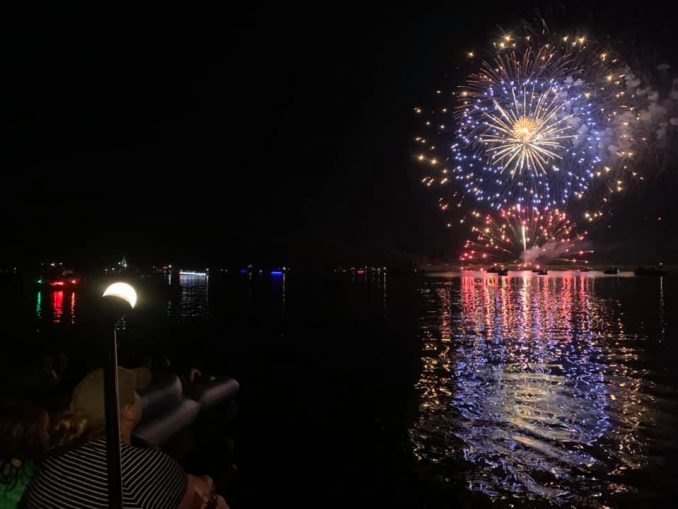 Lake Hawkins Fireworks 2021