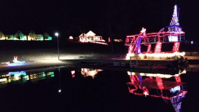 Lake Hawkins Christmas Lights